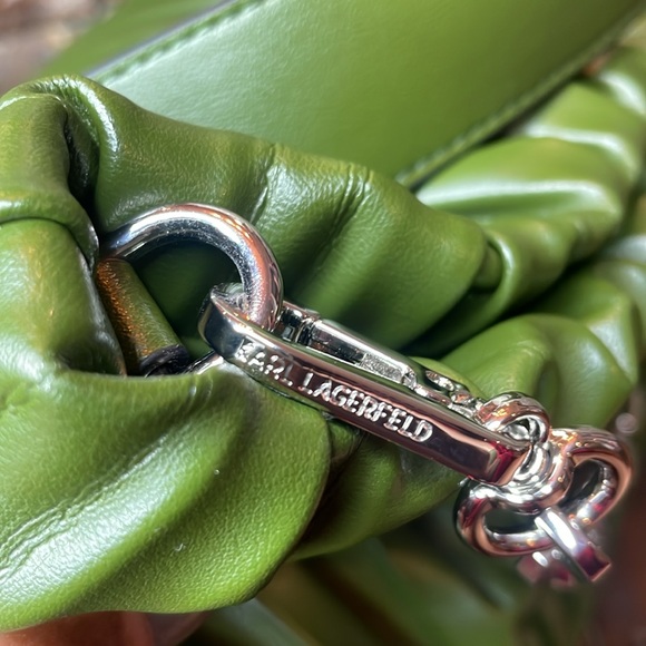 Karl Lagerfeld x Amber Valletta Cactus Vegan Leather Shoulder Bag 🌵 - Picture 6 of 16